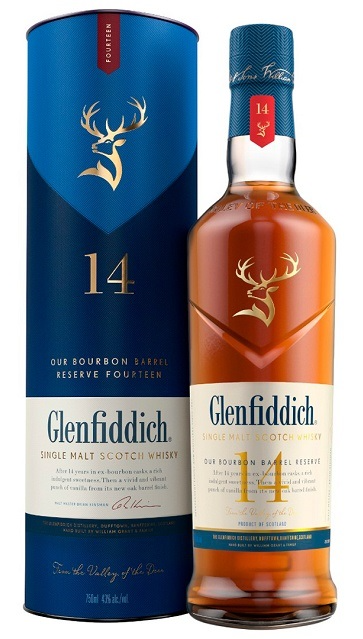 Glenfiddich 14YO Bourbon Barrel Reserve 43% 700ml