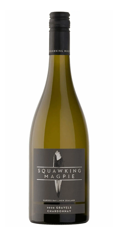 Squawking Magpie The Gravels Chardonnay Hawkes Bay 2022