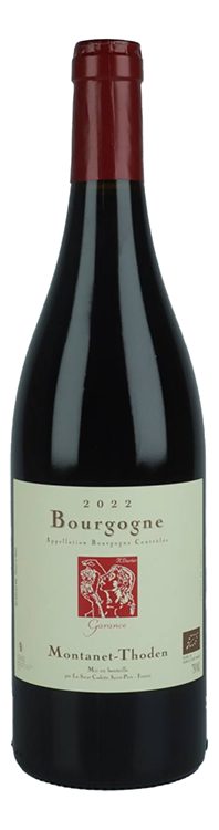 Montanet Thoden Bourgogne rouge 2022