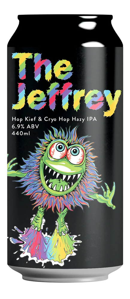 Double Vision Jeffrey Hop Kief & Cryo Hop Hazy IPA 440ml