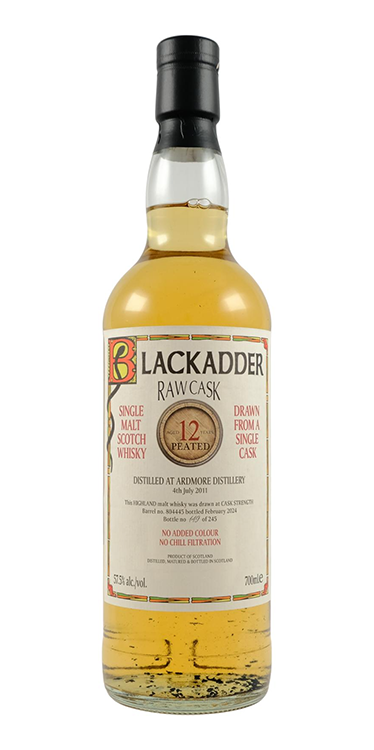 Blackadder Ardmore 12 Year Old 2011 Peated 57.5% Raw Cask