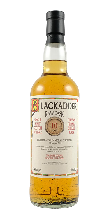 Blackadder Glen Moray 10 Year Old 2013 63.4%