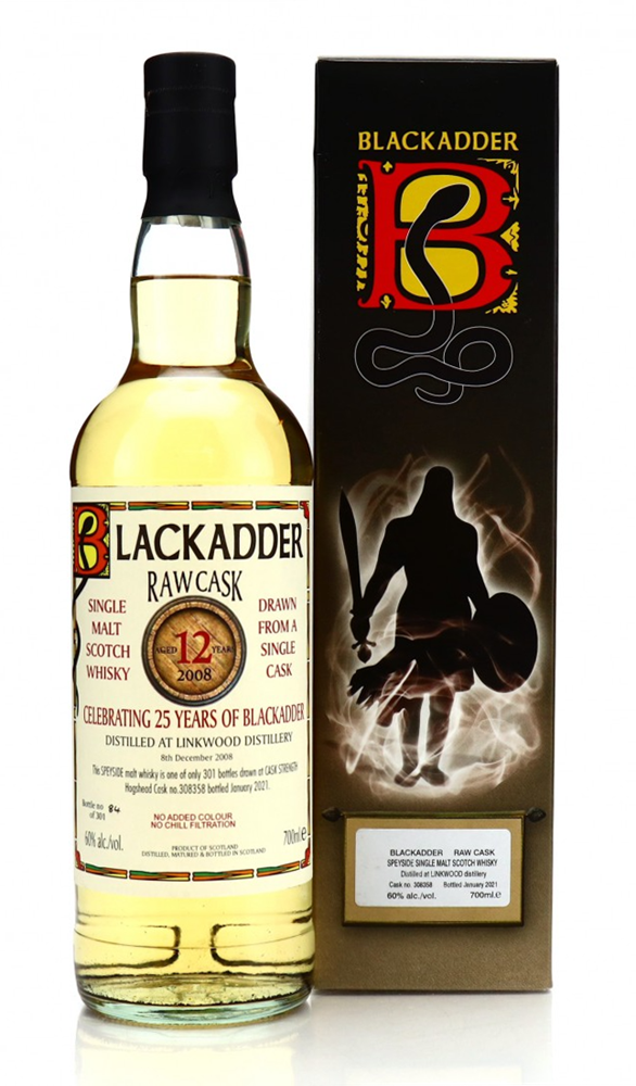 Blackadder Raw Cask Linkwood 12YO 2010 59.2% Cask 172