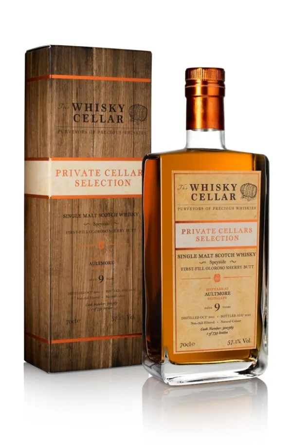 The Whisky Cellar Series 3 Aultmore 9 YO 57.1% 700 ml