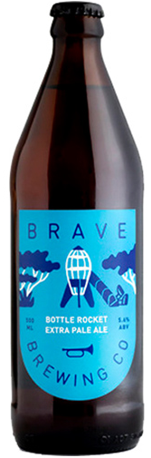 Brave Brewing Bottle Rocket APA 500ml Bottle