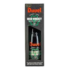 Duvel Barrel Aged Batch 7 Irish Whiskey Edition 750ml Bottle and Tasting Glass