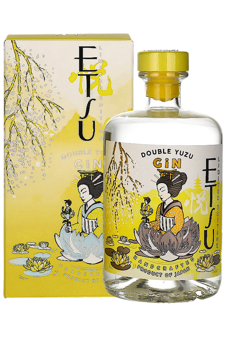 Etsu Double Yuzu Japanese Gin 43% 700ml