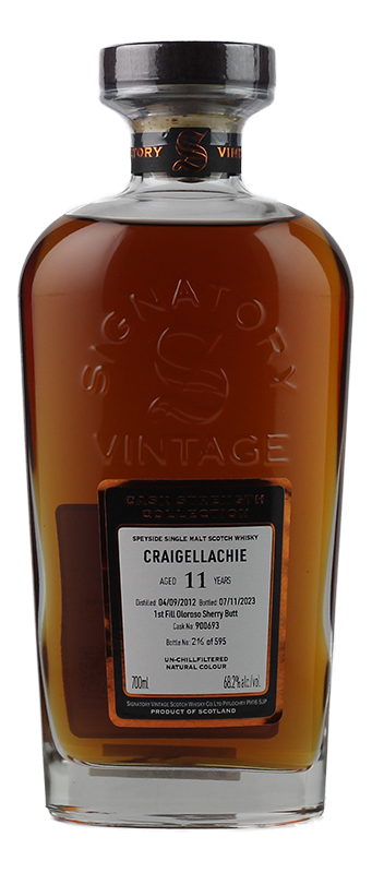 Craigellachie 'Signatory' 2012 / 11 years old 68.2%