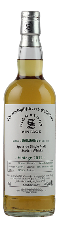 Dailuaine 'Signatory' 2012 / 10 years old 46%?