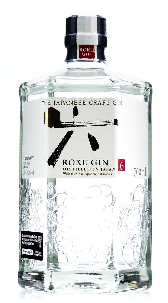 Roku Japanese Gin 700ml Gift Pack with Glass