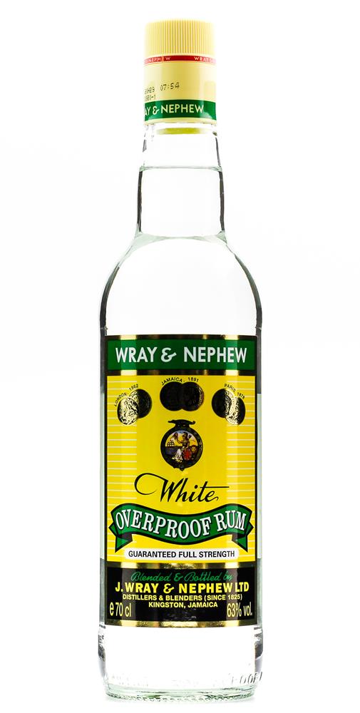 WRAY & NEPHEW WHITE RUM 63% 750ML