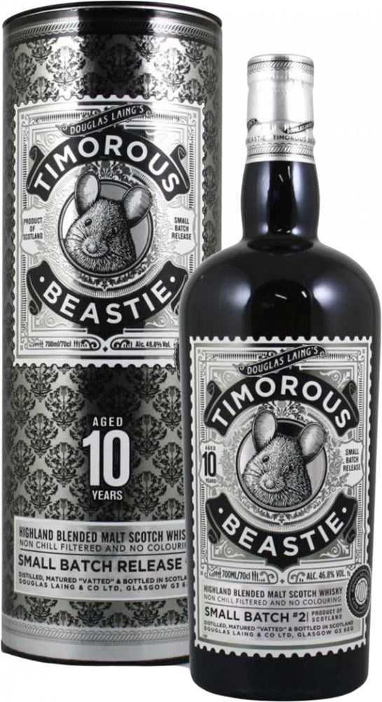 Douglas Laing's 'Timorous Beastie' 10YO 48% 700ml