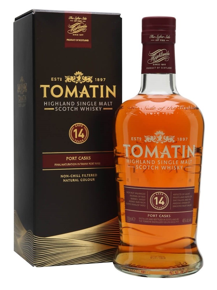 Tomatin 14YO Port Cask Finish 46% 700ml