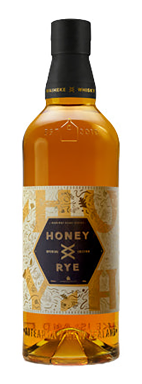 Waiheke Whisky Honey & Rye 40% 700ml