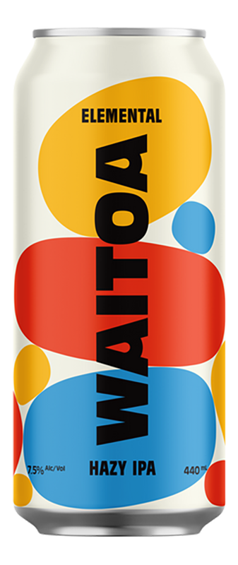 Waitoa Elemental Hazy DIPA 440ml can