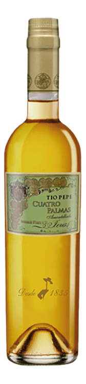 Gonzalez Byass Amontillado Tio Pepe Cuatro Palmas 500ml