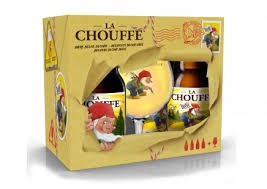 La Chouffe Gift Set 4x330ml + 1x Glass 330ml