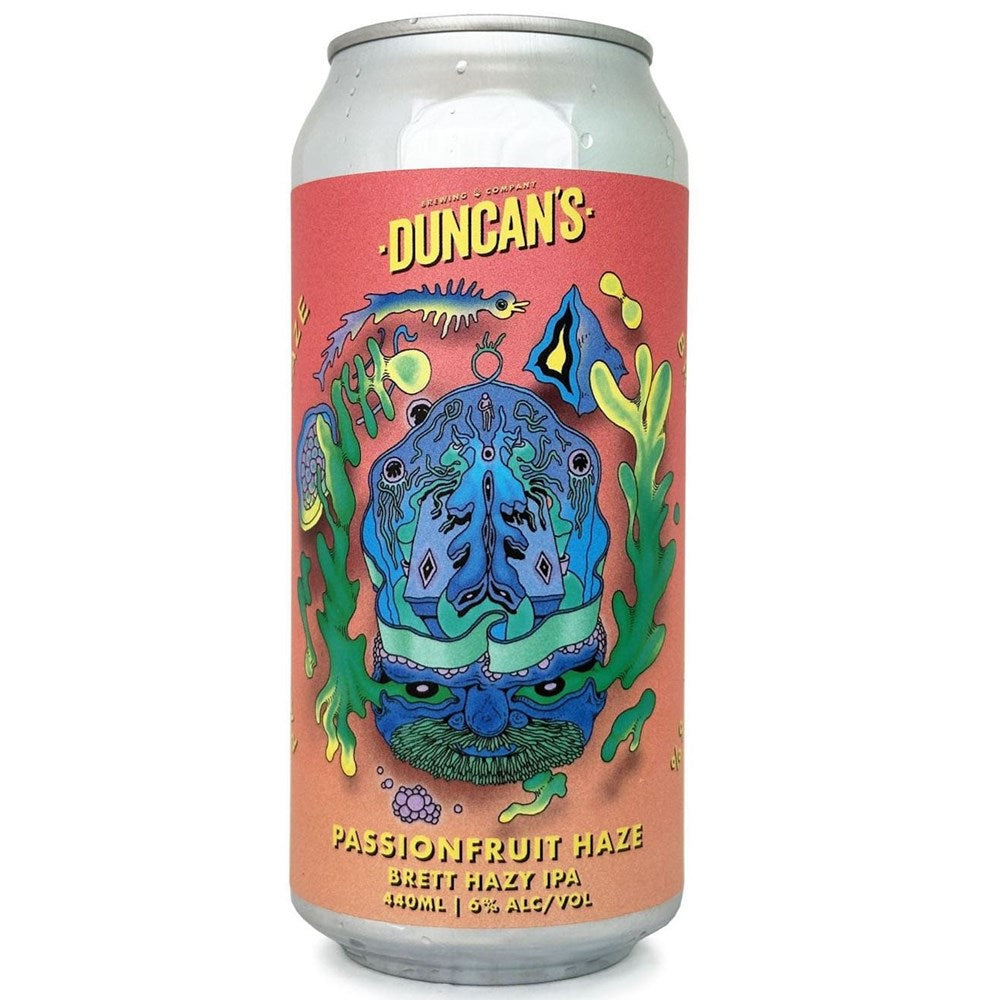 Duncan's Passionfruit Hazy Brett Hazy IPA 440ml