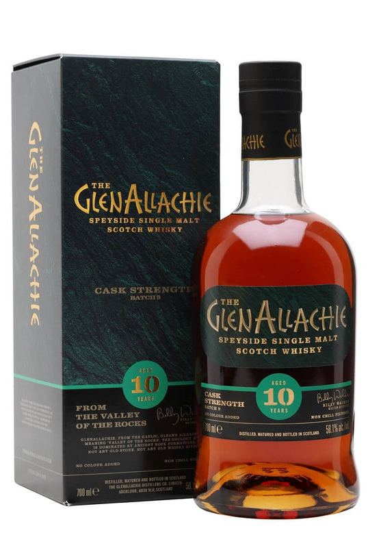 Glenallachie 10 YO Cask Strength Batch #10 58.6% 700ml