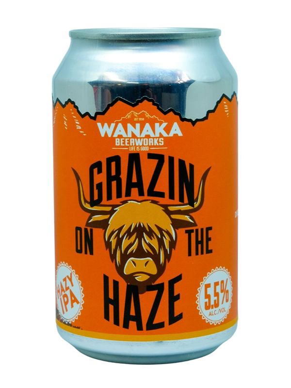 Wanaka Beerworks Grazin' On The Haze 440ml