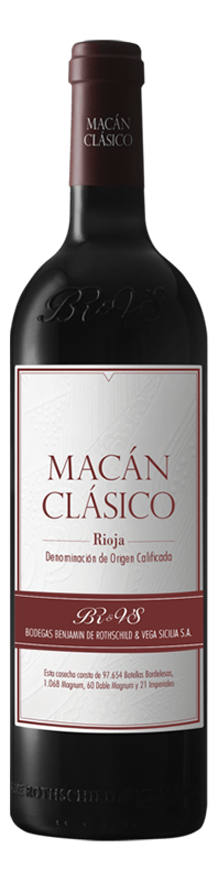 Benjamin de Rothschild & Vega Sicilia Macan Clasico Rioja 2020