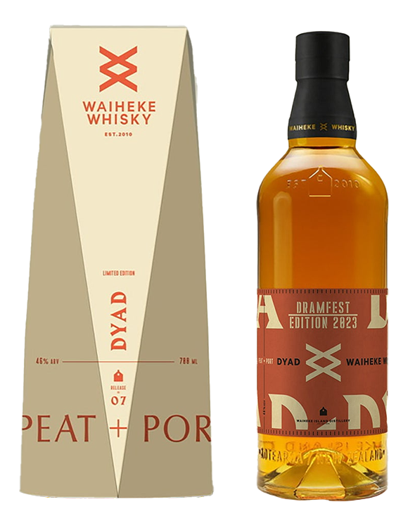 Waiheke Whisky Dyad Peat + Port 46% 700ml