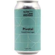 Slow Lane Brewing Pivotal Czech Pale Lager 375ml