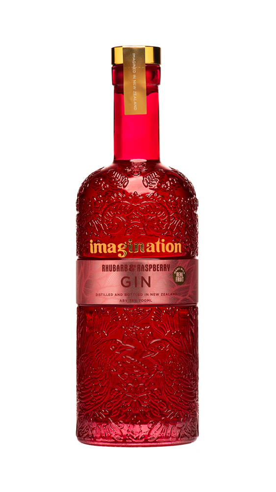 Imagination Reikorangi Rhubarb And Raspberry Gin 38% 700ml