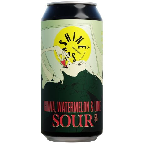 Sunshine Brewing Guava, Watermelon And Lime Sour 440ml