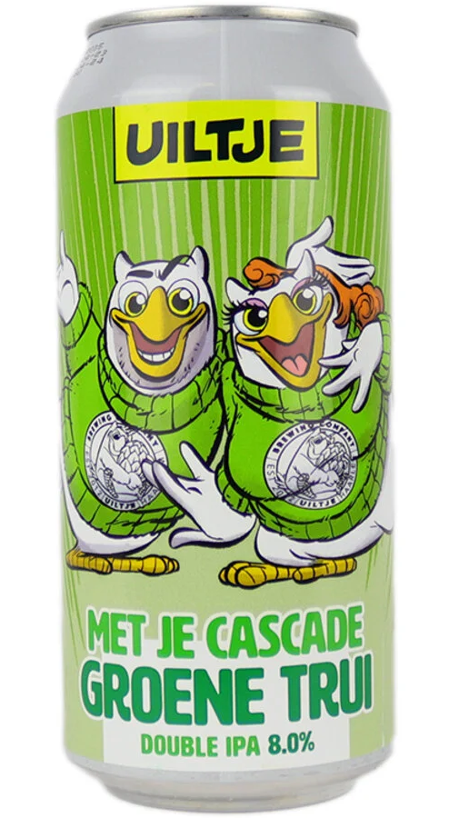 Uiltje Cascade Green Sweater Double IPA 440ml