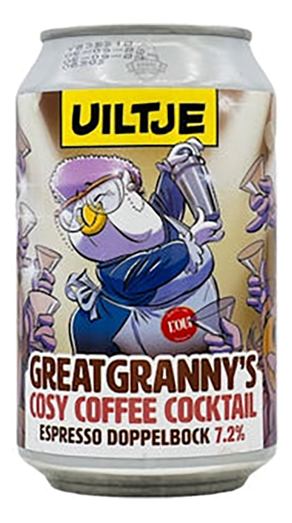 UIltje Great Granny's Cosy Coffee Cocktail Espresso Dopplebock 330ml