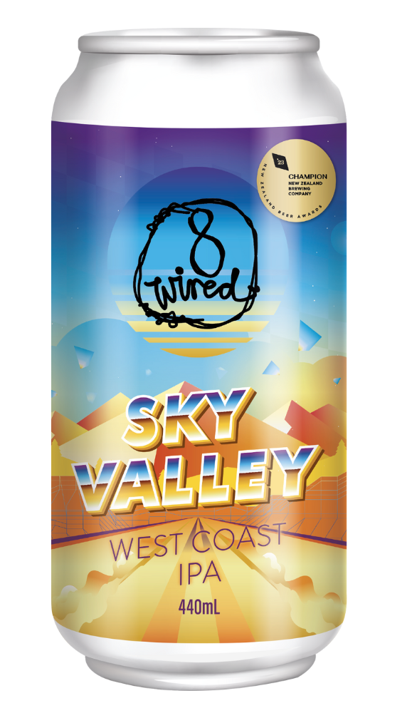 8 Wired Sky Valley West Coast IPA 440ml