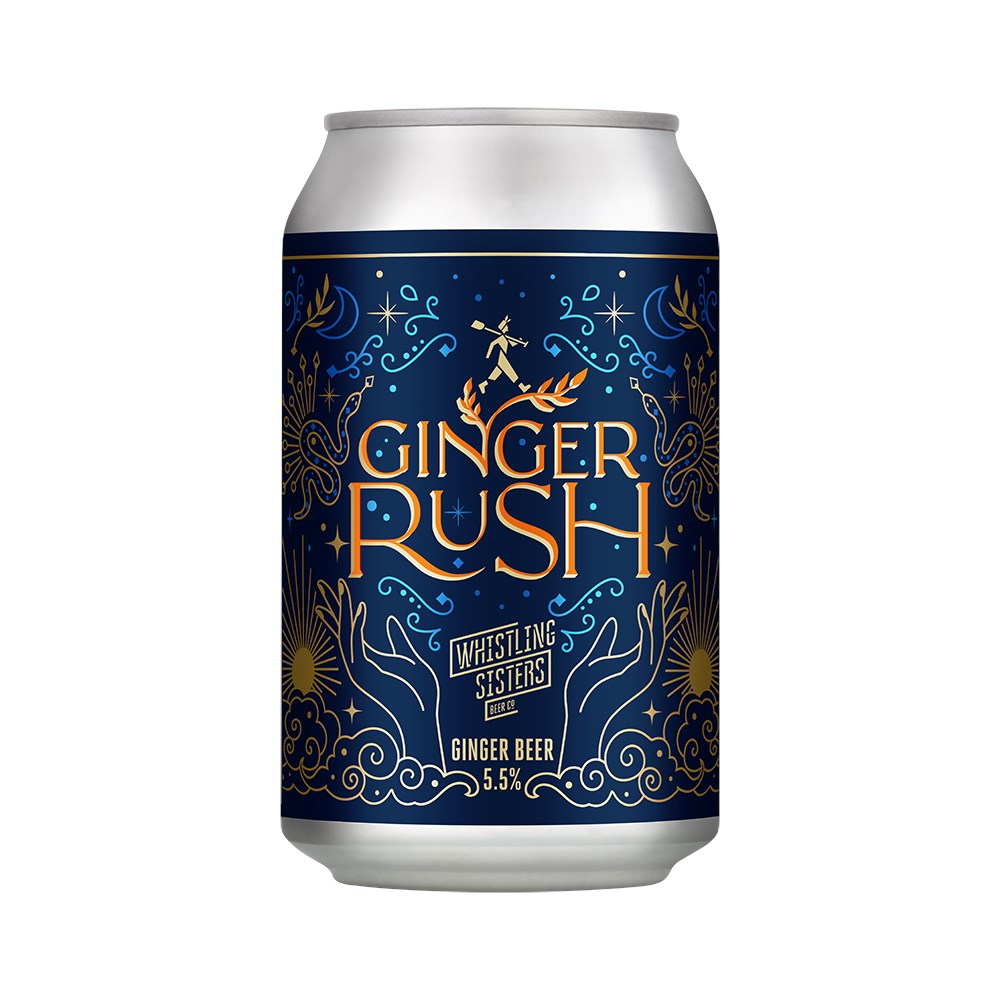 Whistling Sisters Ginger Rush Ginger Beer 440ml