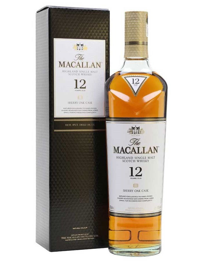 Macallan 12YO Sherry Cask 40% 700ml