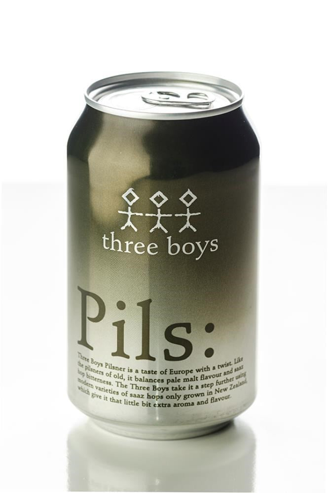 Three Boys Pils 330ml Can