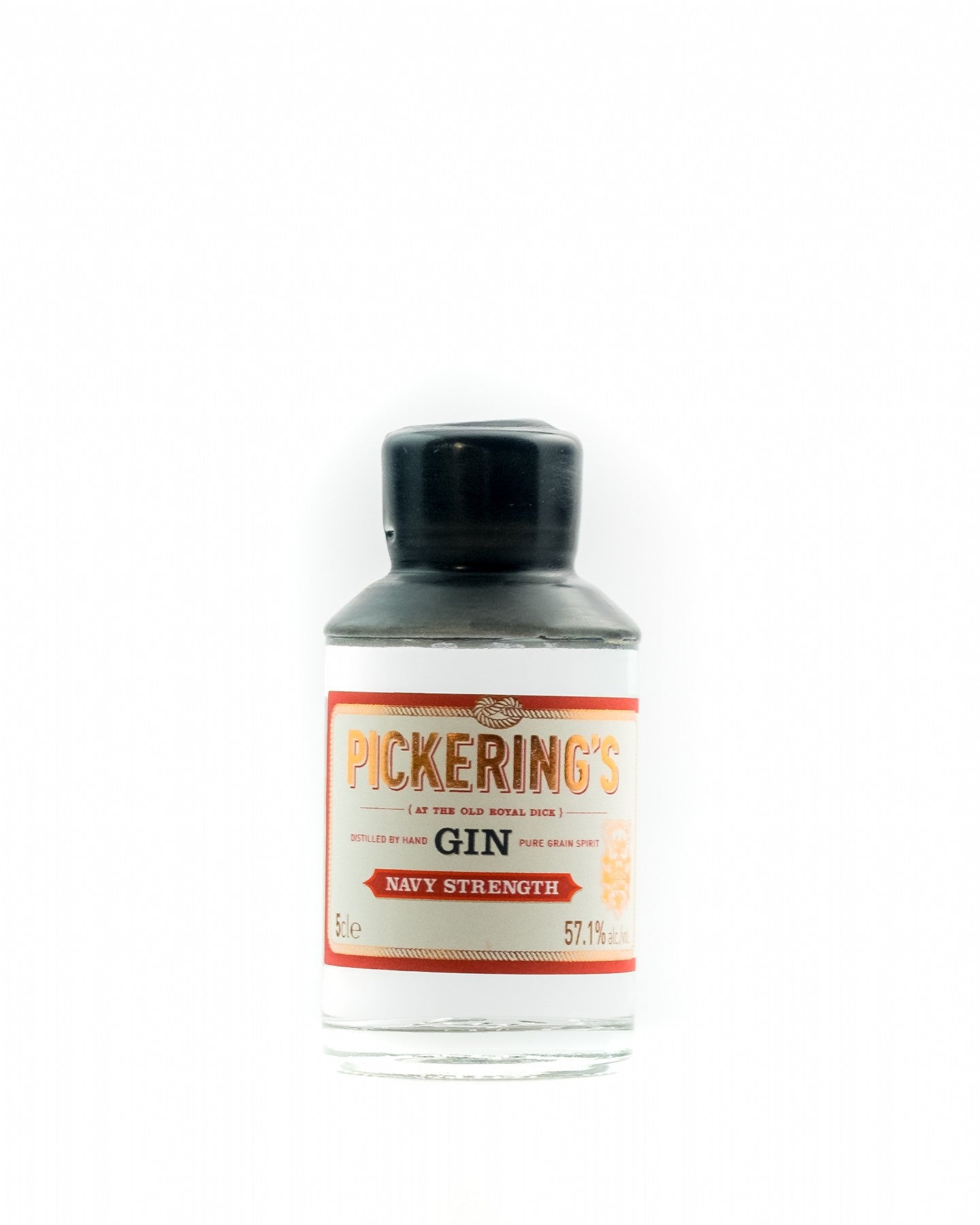 Pickering's Gin Navy Str 57% 50ml Miniature