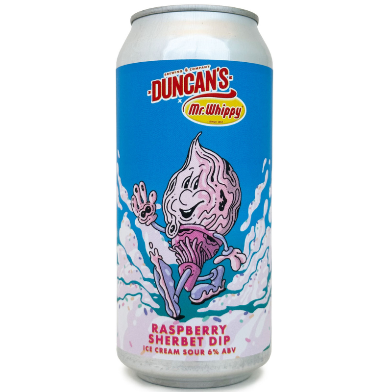 Duncan's Mr Whippy Raspberry Sherbet Ice cream Sour 440 ml