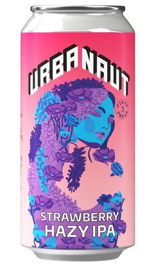 Urbanaut Strawberry Hazy IPA 440ml