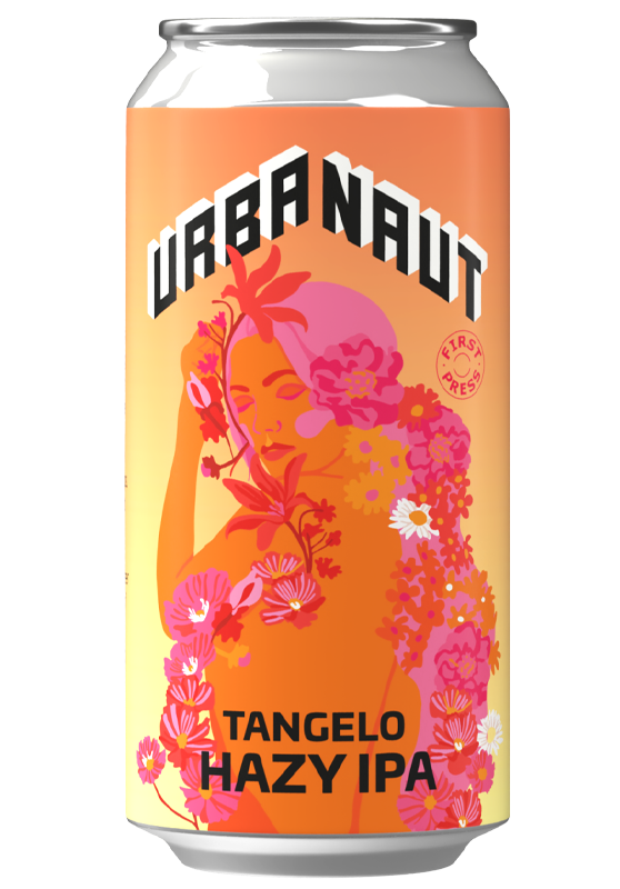 Urbanaut First Press Tangelo Hazy IPA 440ml