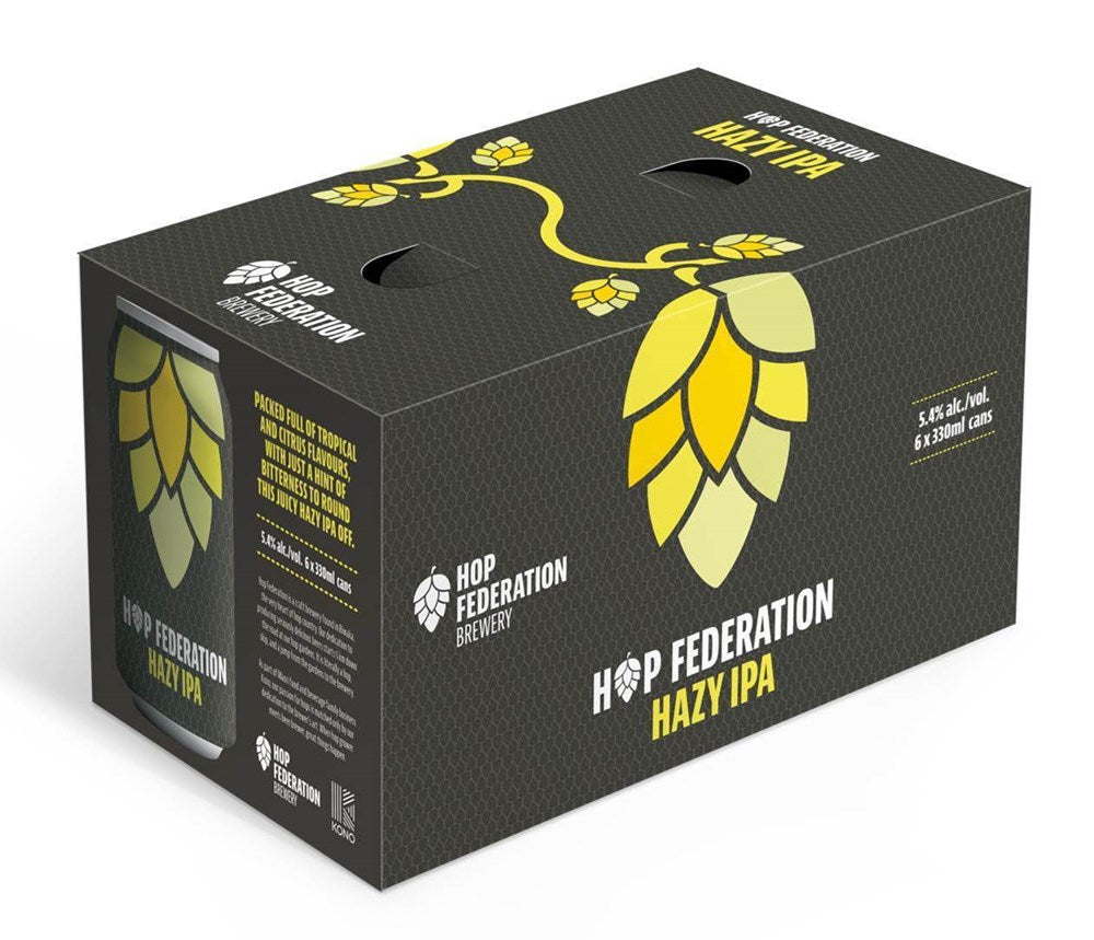 Hop Federation Hazy IPA 6 pack