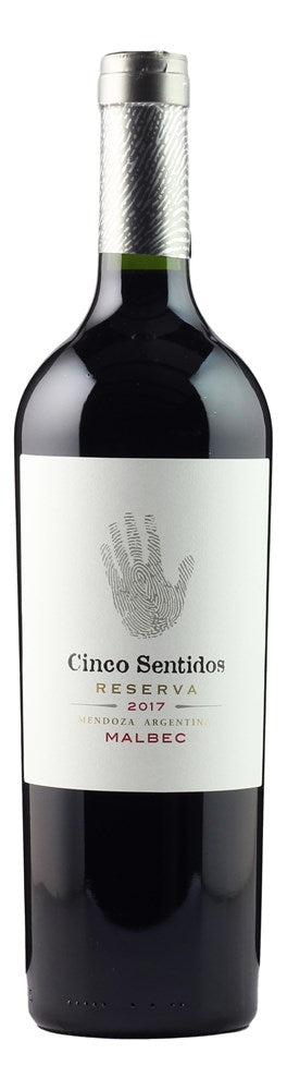 Cinco Sentidos Reserva Malbec Mendoza Argentina 2018/2019