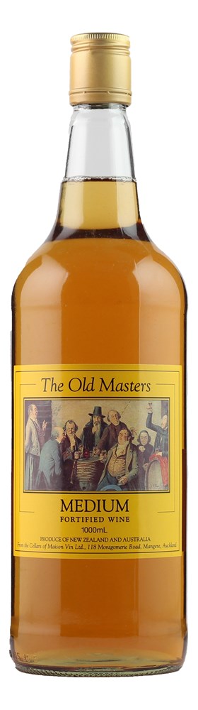 Old Masters Medium Fortified Wine 1000ml