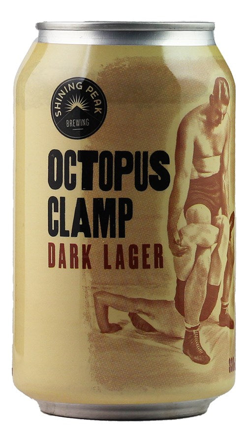 Shining Peak Octopus Clamp Dark Lager 330ml