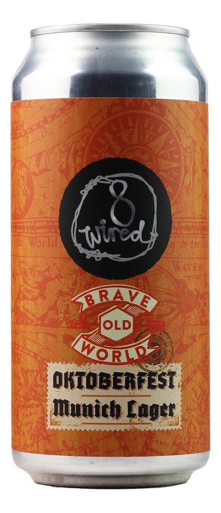 8 Wired Brave Old World Oktoberfest Munich Lager 440ml – Society Liquor