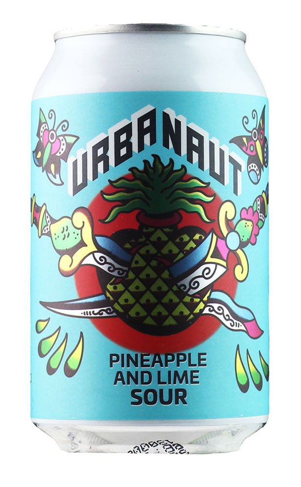 Urbanaut Pineapple & Lime Sour 330ml