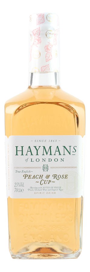 Peach Liquor & – 700ml Cup 25% Hayman\'s Society Rose