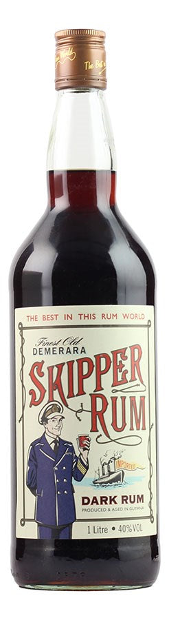 SKIPPER DARK RUM 1 LITRE