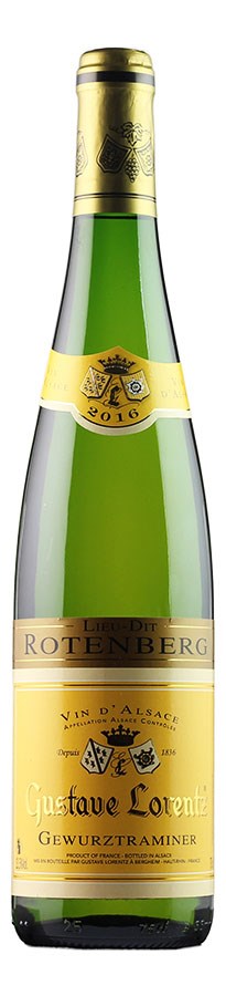 Gustave Lorentz Gewurztraminer lieu-dit Rotenberg 2016