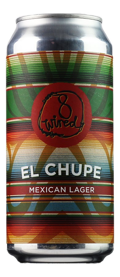 8 WIRED EL CHUPE MEXICAN LAGER 440ML