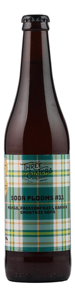 THREE SISTERS BREWING 'SOOR PLOOMS' #11 PASSIONFRUIT, MANGO BANANA 500ML